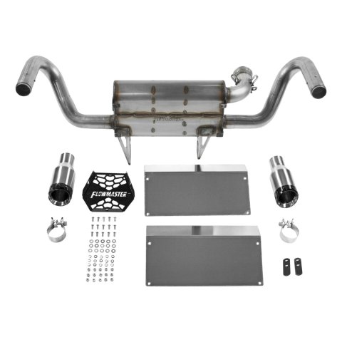 XDR Performance Slip-On Muffler Systems 7203 Muffler, XDR, Can-Am, Stainless, Natural, Oval, Slip-On, Can-Am, Each