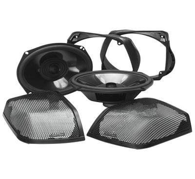 Rockford Fosgate Power Rear Audio Kits TMS69BL14 Kit, Series, Lid, 6 x 9 in., Harley-Davidson®, Kit