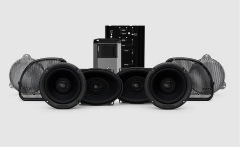 Rockford Fosgate Harley-Davidson® M5 Stage 2 Speaker and Amplifier Kits for 2015-2020 FLHXSE CVO STREET GLIDE, 2018-2020 FLTRXSE ROAD GLIDE - HD14CVO-STG2 Speakers, Kit, Fairing/Saddlebag Mounting, Four Speakers, Black Plastic Mesh, Kit