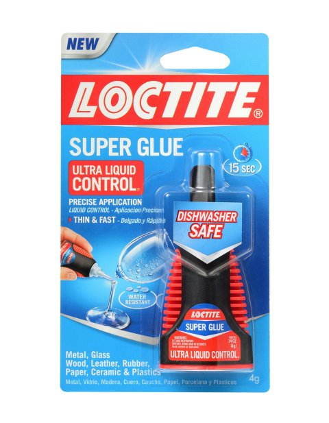 Loctite Quick Gel Super Glue Adhesives 1363589 Adhesive, Glue, 0.14 oz., Squeeze Bottle, Each