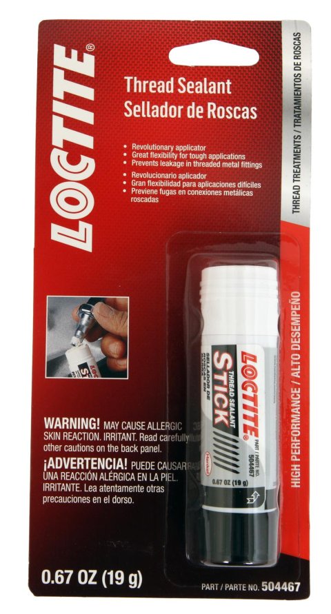 Loctite PST Thread Sealant Sticks 504467 Sealant, Stick, 19 g, Each