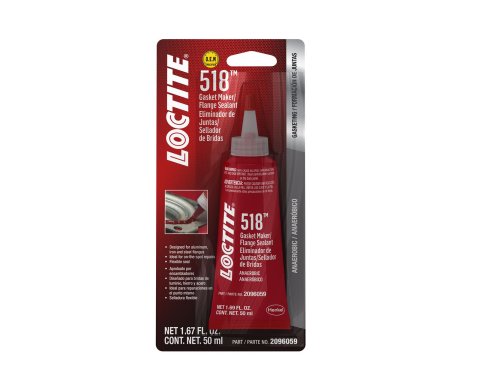 Loctite 518 Anaerobic Gasket Maker 2096059 Maker, Anaerobic, 50 ml, Each