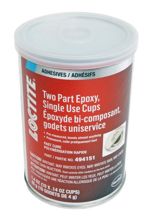 Loctite Epoxy Mixer Cups 494151 Cups, Fast Cure, Gray, 12 oz. Volume, Each