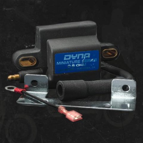 Dynatek Single Output Performance Replacement Coils DC10-1 Coil, Replacement, Output, 5,000 Ohm Primary Resistance, Black, Harley-Davidson®, Pair