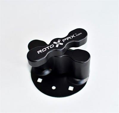 RotopaX Standard Pack Mounts RX-PM Utility Jug Component, Mount Standard, Bolt-On, Flat Mount, Steel, Black Each