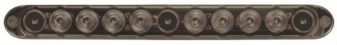 Pacer Performance Outback F4 Mini Light Bars 20-351 Third Brake Assemblies, Tailgate Mount, LED, Clear Lens, 15.375 in., Each