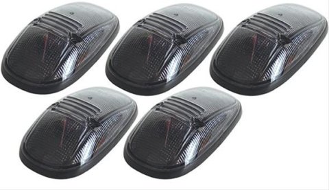 Pacer Performance Hi-Five Cab Lights 20-244S Lights, Hi-Five, Smoke, LED, Hardware Included, Wiring Harness Included, Dodge, Kit