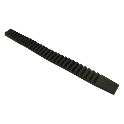 Pacer Performance Bumper Guard Trim Protectors 25-500 Guard, 3M Tape, Black Plastic, Pair