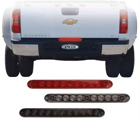 Pacer Performance Outback F5 LED Rigid Tailgate Lights 20-802 Light Assemblies, LED, Tailgate, Red, 49.000 in., Each