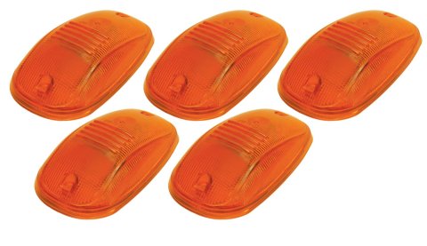 Pacer Performance Hi-Five Cab Lights 20-247 Roof Lights, Dodge, Amber Lens, LED Bulbs, Set of 5