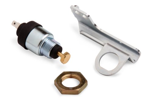 Demon Carburetion Idle Kick-Up Solenoid and Bracket Kits 1950 Bracket, Steel, Zinc Plated, Street Demon, Kit