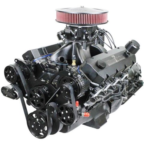 BluePrint Builder Series 632/815HP Blackout Reaper Crate Engine and 4L80E Transmission Combos B632KB4L8X Combo, Edition Series, 632 C.I.D., 815 HP, Carbureted, 4L80E, Chevy, Big Block, Kit