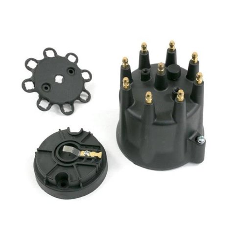 BluePrint Engines Distributor Cap and Rotors Kits BPP6973BK Ignition PRO BILLET READY TO RUN DISTRIBUTOR CAP & ROTOR KIT, MALE CAP, BLACK