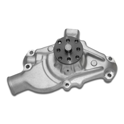 BluePrint Engines Performance Water Pumps BPP1668 Pump ALUMINUM MECHANICAL WATER PUMP, CHEVY SB, SHORT, STANDARD ROTATION, SATIN