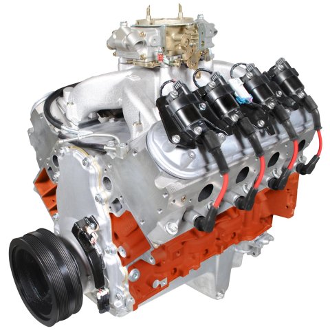 BluePrint Engines Pro Series Chevy LS 427 C.I.D. 625 HP Carbureted Retrofit Long Block Crate PSLS4270CTC Engines, 625HP Block, Assembled, Internal Balance, Aluminum Heads, Chevy, 7.0L LS, Each