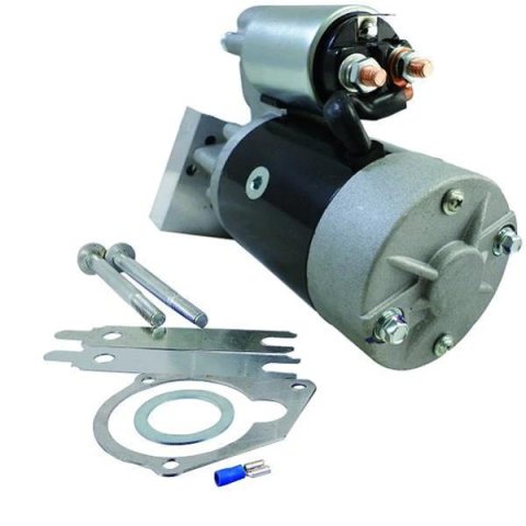BluePrint Engines Starters BPP153168BK Starter, Mini, 11.0:1 Compression Ratio, 153 or 168-Tooth Compatible, Adjustable Mounting Block, Black/Natural, GM Small Block, Big Block, Each