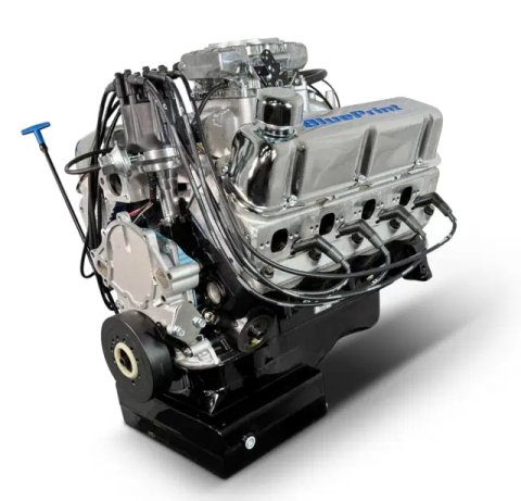 BluePrint Engines Pro Series Ford 427 C.I.D. Stroker Dressed Long Block w/Aluminum Heads PSF4271CTF Crate Engines, Base, Block, Fuel Injected, Internal Balance, Aluminum Cylinder Heads, Ford, 7.0L Small Windsor, Each
