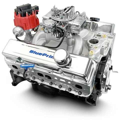 BluePrint Engines 350 C.I.D. Cruiser Base Crate BP350CTC Engine, Long Block, C.I. Cruiser, Engine, 341 HP, 371 TQ, New Block, Aluminum Heads, Chevrolet, Small Block, Each
