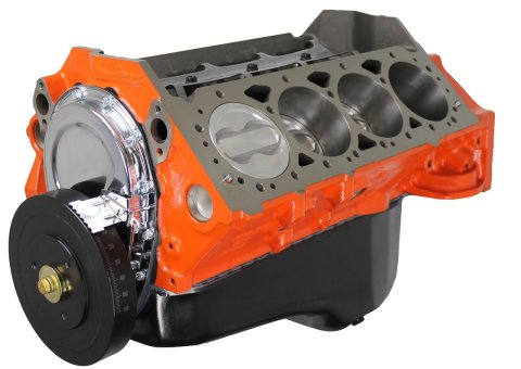 BluePrint Engines GM 383 C.I.D. Stroker Short Block Plus BP38318SP Crate Engine, Shortblock 383, 350 Motor, SBC, New Block, Roller Cam, Oil Pan, Balancer