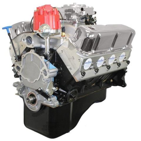 BluePrint Engines Ford 408 C.I.D. 450 HP EFI Stroker BPF4089CTF Crate Engine, Long Block, Ford, Small Block, Fuel Injected, Aluminum Cylinder Heads, Roller Camshaft, 450HP, Each