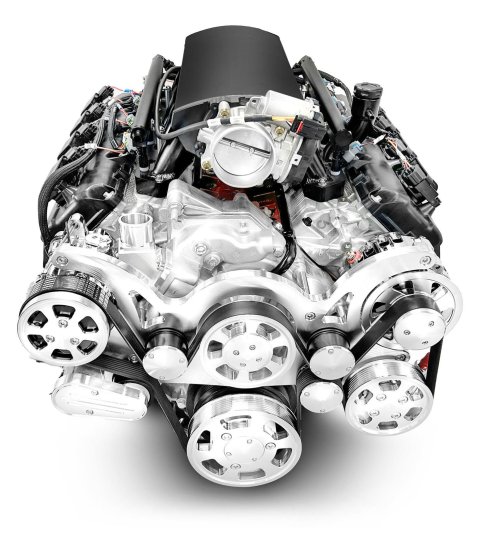 BluePrint Engines Pro Series Mopar 426 C.I.D. 610 HP EFI Deluxe Dressed Long Block Crate PS426CTFK Engine, Series, Gen 3 HEMI Compatible, cid, hp, Dressed, EFI, 10.48:1, Forged Internals, Polished Pulley Kit, Mopar, Each