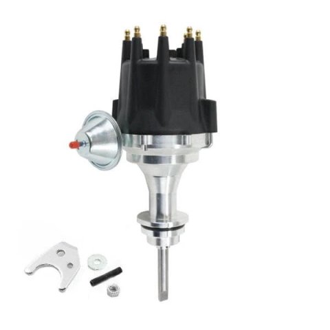 BluePrint Engines Pro Billet Ready to Run Distributors BPP3603BK Ignition PRO SERIES READY TO RUN DISTRIBUTOR, MOPAR SB 273-360, V8 ENGINE, BLACK CAP