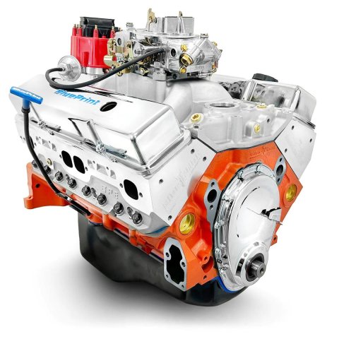 BluePrint Engines GM 400 C.I.D. 508 HP Dressed Long Block Crate BP4002CTC1 Engine, Block, Chevy, Small Block, Engine, SBC Motor Aluminum Heads, Forged