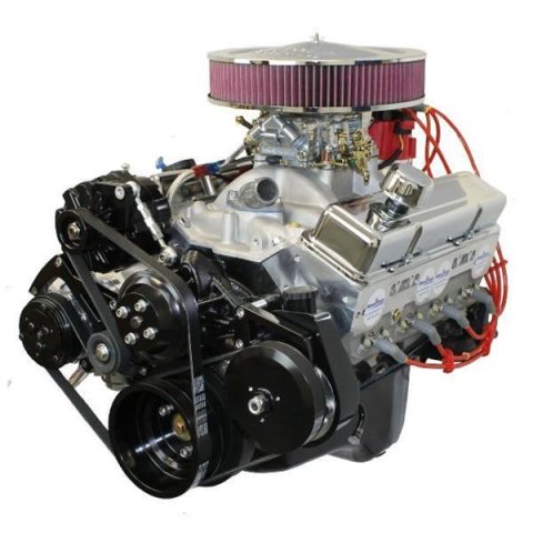 BluePrint Engines 350 C.I.D. Cruiser Fully Dressed Crate BP350CTCK Engine, Long Block, C.I. Cruiser, Drop-In, 341 HP, 371 TQ, New Block, Aluminum Heads, Chevrolet, Small Block, Each