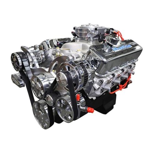 BluePrint Engines GM 454 C.I.D. 460 HP Cruiser Dressed Long Block Crate with Fuel Injection BP454CTFK Engine, Fully Longblock, C.I. HP, Sniper 2 Injection, Aluminum Heads, Roller Camshaft, Chevy, Big Gen IV, Each