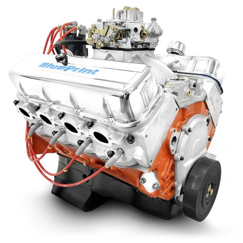 BluePrint Engines Pro Series Chevy 540 C.I.D. 670 HP Dressed Long Block Crate PS5401CTC Engine, Longblock, Big Chevy, 540ci Stroker, BBC Motor, Standard Deck Height, 670HP