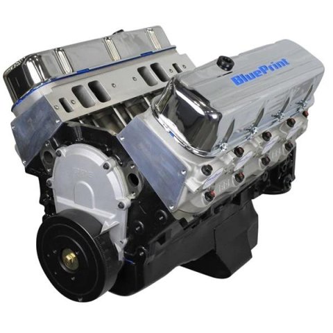 BluePrint Engines GM 454 C.I.D. 460 HP Cruiser Long Block Crate BP454CT Engine, Base Longblock, C.I. HP, 479 TQ, Aluminum Heads, Roller Camshaft, Chevy, Big Gen IV, Each