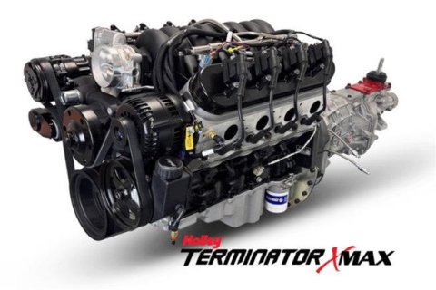 BluePrint Builder Series LS427/605HP Standard Edition EFI Crate Engine and T56 Transmission Combos BLS4273KBT56 427 c.i. LS Iron Block Edition, Fuel Injected, Manual w/ Black Pulley Kit