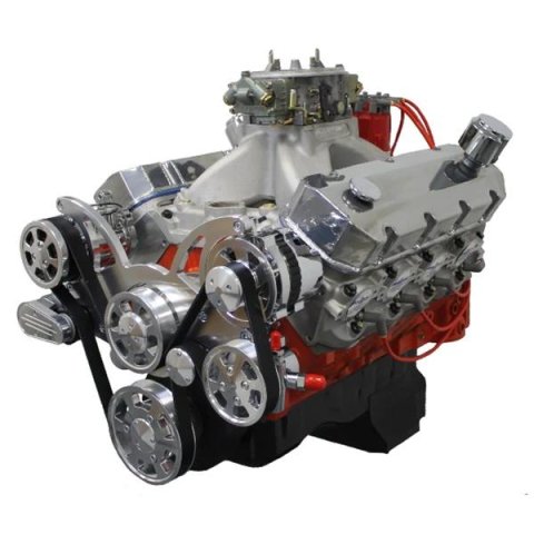 BluePrint Engines Pro Series Chevy 502 C.I.D. 627 HP Dressed Long Block Crate PS502CTCK Engines, Block, 8.2L/502, Assembled, Aluminum Cylinder Heads, Chevrolet, Each