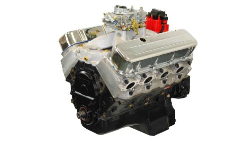 BluePrint Engines GM 496 C.I.D. 600 HP Stroker Dressed Carbureted Long Block Crate BP4967CTC Engines, Block, 8.1L/496, Assembled, External Balance, Gen V Block, Chevy, 7.4L, 8.1L, Each