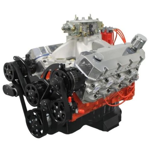 BluePrint Motorsports Pro Series Chevy 632 C.I.D. 815 HP Fully Dressed Long Block Crate Engines PS6320CTFKB Engine, c.i. Big GM style proseries engine - longblock w/ efi and Black pulley kit. incl. 30 month /