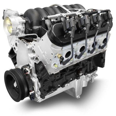 BluePrint Engines Pro Series Chevy LS 427 C.I.D. 605 HP EFI Base Dressed Long Block Crate PSLS4273CTF Engine Complete Assembly Iron c.i. GM style proseries dressed engine with efi -. incl. 30 month / 50,000
