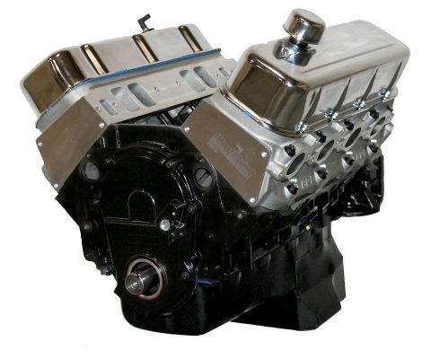BluePrint Engines GM 496 C.I.D. 600 HP Stroker Dressed Long Block Crate BP4967CT Engine, Longblock, Chevy, Big Block, Stroker, Aluminum Cylinder Heads, 600HP, Each