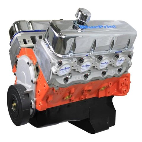 BluePrint Engines Pro Series Chevy 502 C.I.D. 621 HP Base Long Block Crate PS502CT Engine, Series, Block, 4.466 in. Bore, 4.000 in. Stroke, Internal Balance, Hydraulic Roller, 1-Piece Rear Main Seal, Chevy, 8.2L, Each