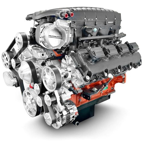 BluePrint Engines Pro Series Mopar 426 C.I.D. 872 HP EFI Deluxe Dressed Long Block Crate PS426SCTK Engine, Series, Gen 3 HEMI Compatible, cid, hp, Deluxe, EFI, 10.48:1, Forged Internals, Polished Pulleys, 3.0L Whipple, Mopar, Each