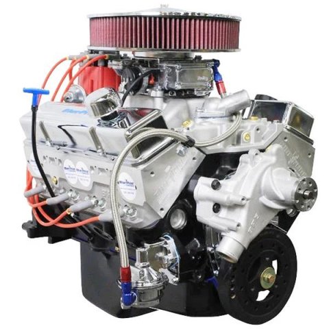 BluePrint Engines 350 C.I.D. Cruiser Fully Dressed Crate BP350CTCD Engine, Long Block, C.I. Cruiser, Drop-In, 341 HP, 371 TQ, New Block, Aluminum Heads, Chevrolet, Small Block, Each