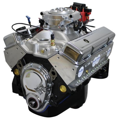 BluePrint Engines 350 C.I.D. Cruiser Fully Dressed Crate with Fuel Injection BP350CTF Engine, Long Block, C.I. Cruiser, Injection, 341 HP, 371 TQ, New Block, Aluminum Heads, Chevrolet, Small Block, Each