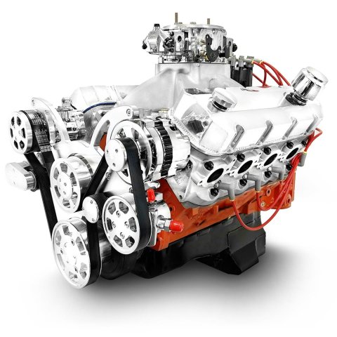 BluePrint Motorsports Pro Series Chevy 632 C.I.D. 815 HP Fully Dressed Long Block Crate Engines PS6320CTCK Engine, Block, Assembled, Tall Deck, Internal Balance, Aluminum Cylinder Heads, Chevy, 10.3L Big Block,Each