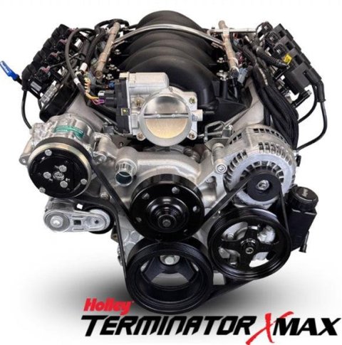 BluePrint Builder Series LS376/530HP Standard Edition EFI Crate Engine and TKX Trans Combos BLS3763KTKX 376 c.i. LS Iron Block Edition, Fuel Injected, Manual Transmission w/ Polished Pulley Kit