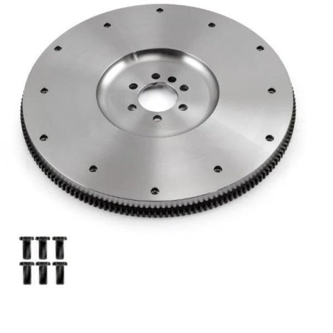 BluePrint Engines 168-Tooth Flywheel BPP460265 Flywheel, Internal or External Balance, 1-Piece Rear Main Seal, SFI 29.1, 168-Tooth, Removable Weight, 6-Bolt, Steel, Chevy, Small Block, Each
