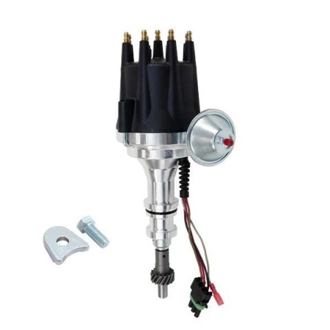 BluePrint Engines Pro Billet Ready to Run Distributors BPP3513BK Ignition PRO SERIES READY TO RUN DISTRIBUTOR, FORD 351 WINDSOR V8 ENGINE, BLACK CAP