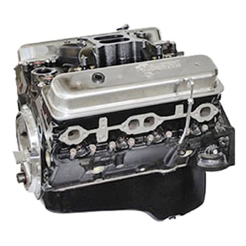 BluePrint Engines Marine GM 383 C.I.D. 405 HP Base Stroker Long Block with Cast Components MBP3830CT Crate Engines, Components, 6.3L/383, Assembled, Chevrolet, Small Block, Each