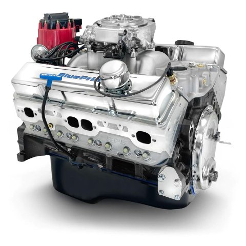 BluePrint Engines GM 396 C.I.D. 491 HP Stroker Base Fully Dressed F.I. Long Block Crate BP3961CTF Engines, Block, 6.5L/396, Assembled, Aluminum Heads, Chevrolet, Small Block, Each