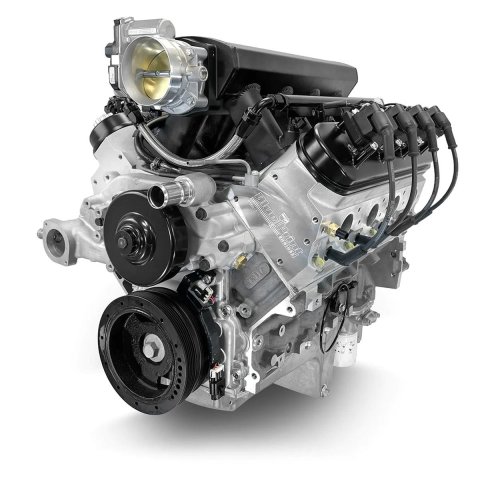 BluePrint Engines Chevy LS 376 C.I.D. 549 HP EFI LS3-Style Long Block Crate PSLS376EFI Engine, Fully Dressed Block, GM Series 546 HP, 469 Ft Lbs Tq, Internal Engine Balance. Harness, ECU, Each