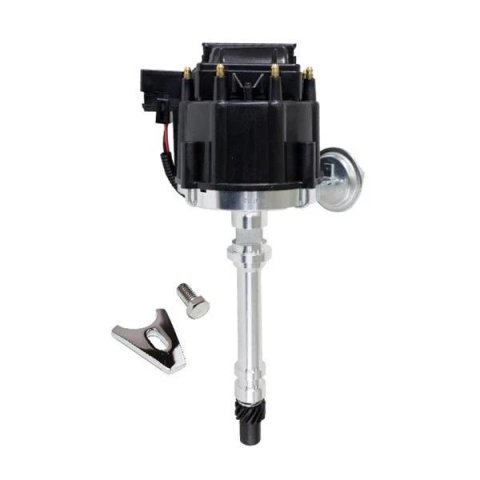 BluePrint Engines HEI Large Cap Distributors BPP350BK Ignition DISTRIBUTOR, CHEVY SB/BB, V8 ENGINE, 65K VOLT COIL, BLACK CAP