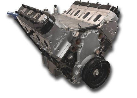 BluePrint Engines Pro Series Chevy LS 376 C.I.D. 530 HP Long Block Crate PSLS37630CT Engine, Block, GM C.I.D., 520 HP, Internal Balance, Aluminum Cylinder Heads, Chevy, 6.2L LS, Each